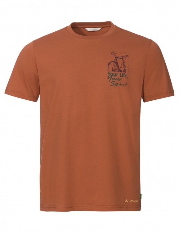VAUDE Mens Spirit T-Shirt VAUDE Mens Spirit T-Shirt Farbe / color: auburn ()