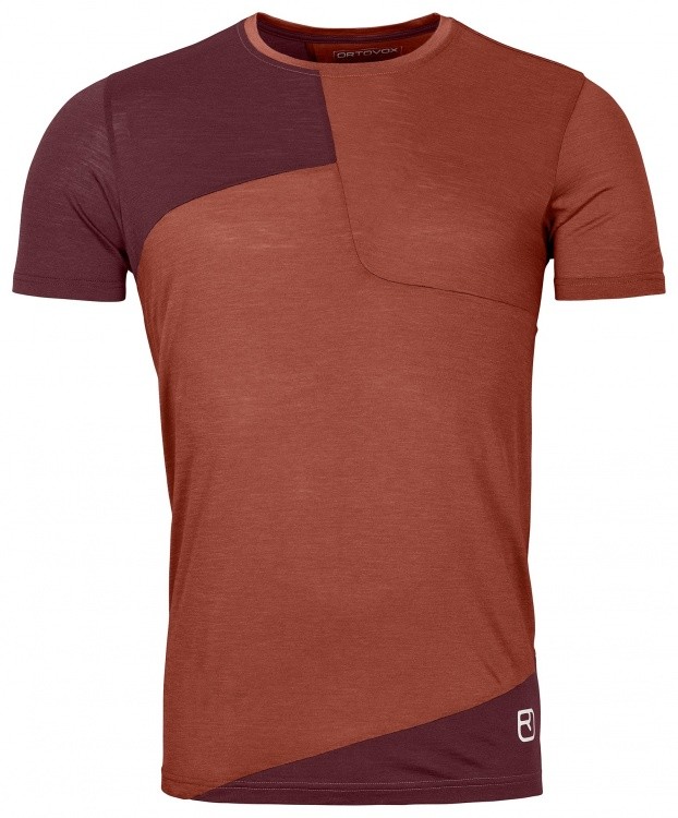 Ortovox 120 Tec T-Shirt Men Ortovox 120 Tec T-Shirt Men Farbe / color: clay orange ()