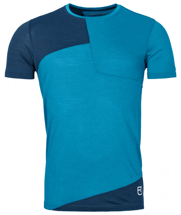 Ortovox 120 Tec T-Shirt Men Ortovox 120 Tec T-Shirt Men Farbe / color: mountain blue ()