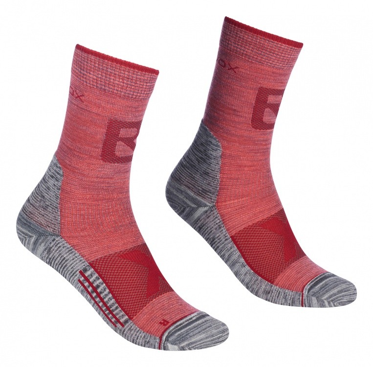 Ortovox Alpinist Pro Compression Mid Socks Women Ortovox Alpinist Pro Compression Mid Socks Women Farbe / color: blush ()