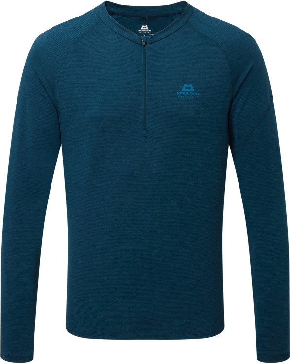 Mountain Equipment Nava LS Zip-T Mountain Equipment Nava LS Zip-T Farbe / color: majolica blue ()