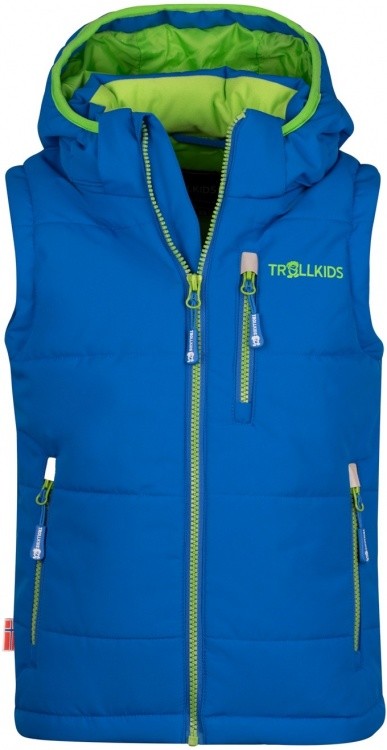 Trollkids Kids Narvik Vest XT Trollkids Kids Narvik Vest XT Farbe / color: medium blue/green ()