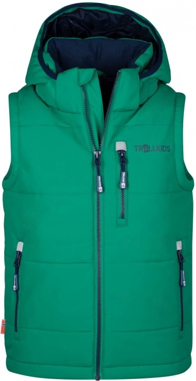 Trollkids Kids Narvik Vest XT Trollkids Kids Narvik Vest XT Farbe / color: pepper green/navy ()