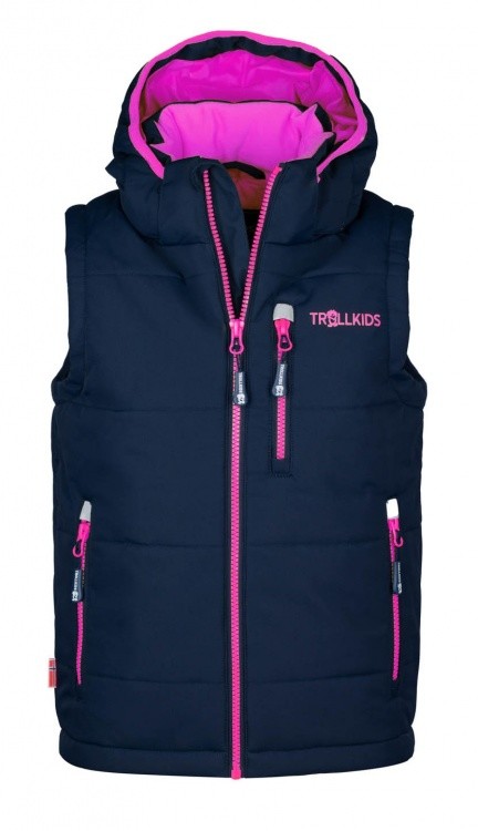 Trollkids Kids Narvik Vest XT Trollkids Kids Narvik Vest XT Farbe / color: navy/magenta ()