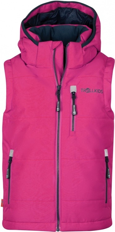 Trollkids Kids Narvik Vest XT Trollkids Kids Narvik Vest XT Farbe / color: fireberry/navy ()