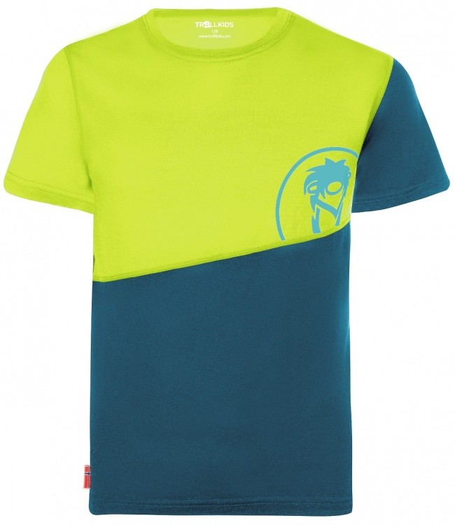 Trollkids Kids Sandefjord T Trollkids Kids Sandefjord T Farbe / color: petrol/lime ()