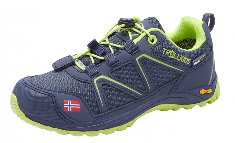 Trollkids Kids Skarvan Hiker Low Trollkids Kids Skarvan Hiker Low Farbe / color: navy/lime ()