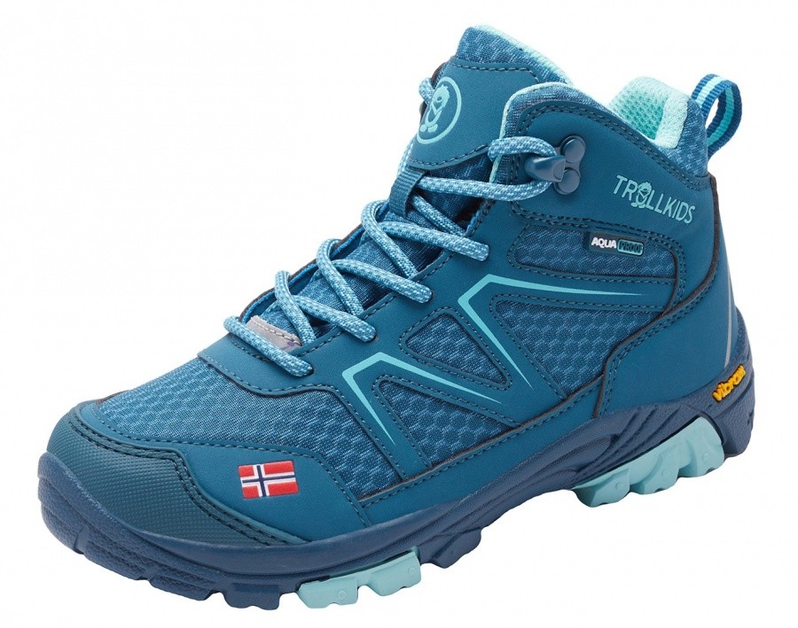 Trollkids Kids Skarvan Hiker Mid Trollkids Kids Skarvan Hiker Mid Farbe / color: glacier green ()