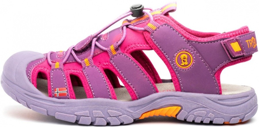 Trollkids Kids Kvalvika Sandal Trollkids Kids Kvalvika Sandal Farbe / color: dark rose/orange ()