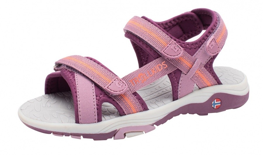 Trollkids Girls Preikestolen Sandal Trollkids Girls Preikestolen Sandal Farbe / color: mulberry/peach ()