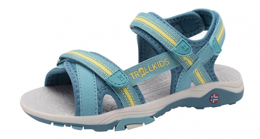 Trollkids Girls Preikestolen Sandal Trollkids Girls Preikestolen Sandal Farbe / color: glac.green/lemon ()