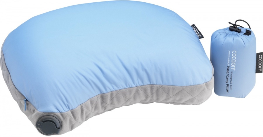 Cocoon Air Core Hood/Camp Pillow Cocoon Air Core Hood/Camp Pillow Farbe / color: light-blue/grey ()