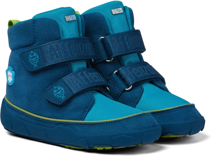 Affenzahn Minimal Midboot Comfy Jump Vegan Affenzahn Minimal Midboot Comfy Jump Vegan Farbe / color: Hai blau ()