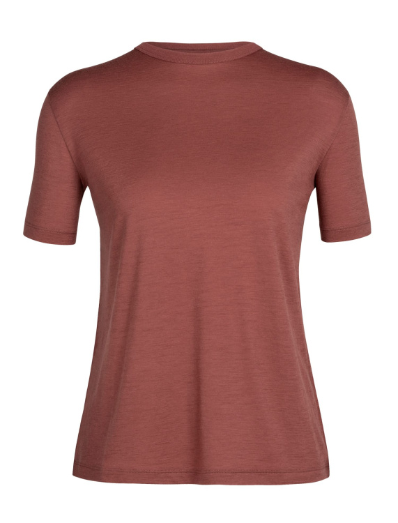 Icebreaker Granary SS Tee Women Icebreaker Granary SS Tee Women Farbe / color: grape ()