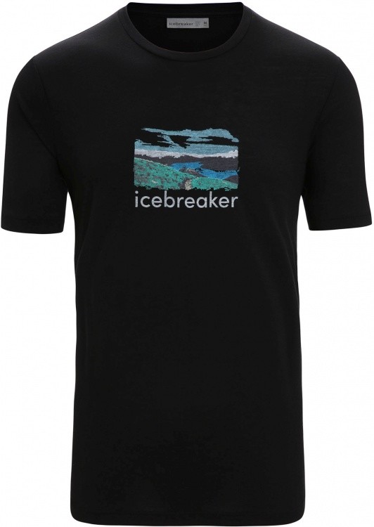 Icebreaker Tech Lite II SS Tee Trailhead Icebreaker Tech Lite II SS Tee Trailhead Farbe / color: black ()
