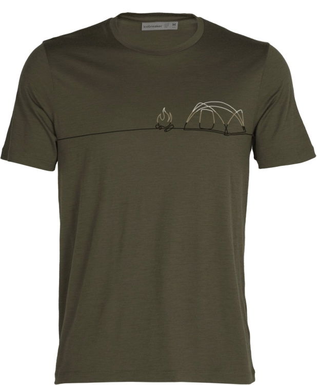 Icebreaker Tech Lite II SS Tee Single Line Camp Icebreaker Tech Lite II SS Tee Single Line Camp Farbe / color: loden () Icebreaker Tech Lite II SS Tee Single Line Camp Icebreaker Tech Lite II SS Tee Single Line Camp Farbe / color: loden ()