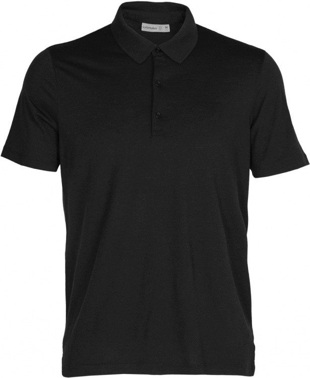 Icebreaker Tech Lite II SS Polo Icebreaker Tech Lite II SS Polo Farbe / color: black ()