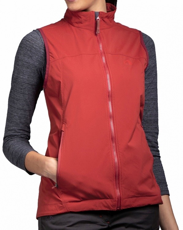 Tatonka Lajus Womens Vest Tatonka Lajus Womens Vest Farbe / color: lava red ()