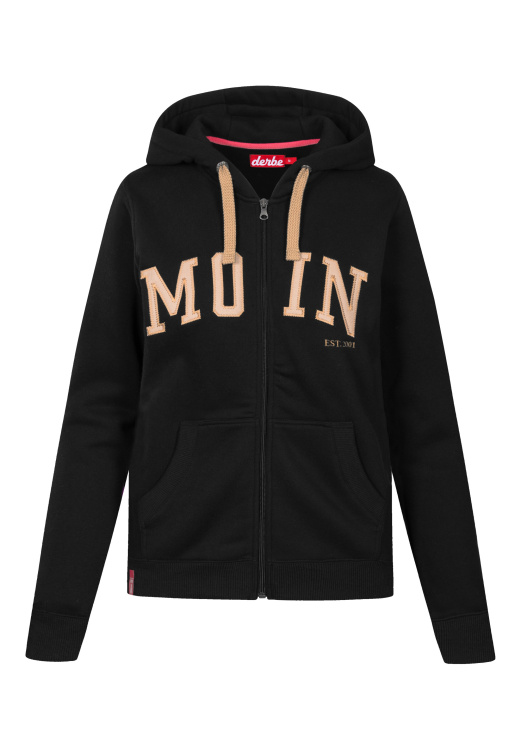 Derbe Ziphoodie Moin Women Derbe Ziphoodie Moin Women Farbe / color: black ()