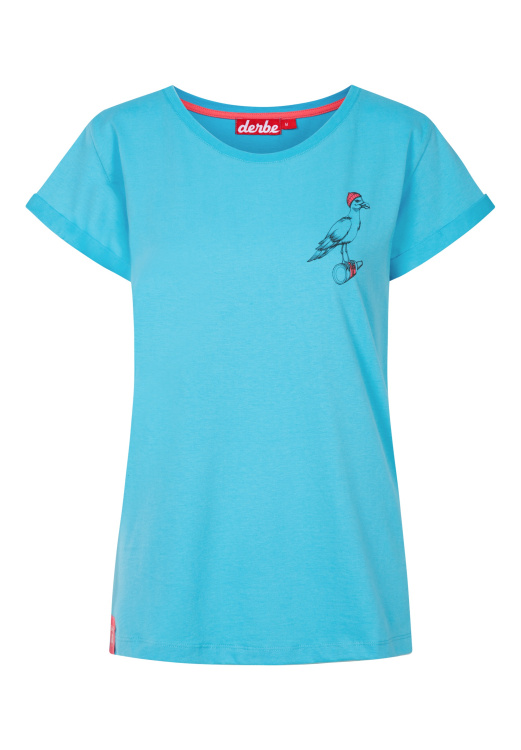 Derbe T-Shirt Sturmmöwe Mono Women Derbe T-Shirt Sturmmöwe Mono Women Farbe / color: river blue ()