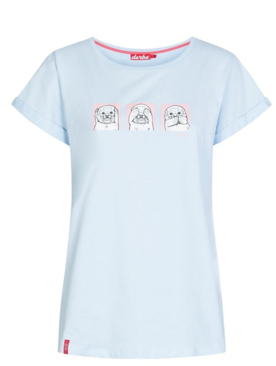 Derbe T-Shirt Kegelrobbe Women Derbe T-Shirt Kegelrobbe Women Farbe / color: wan blue ()