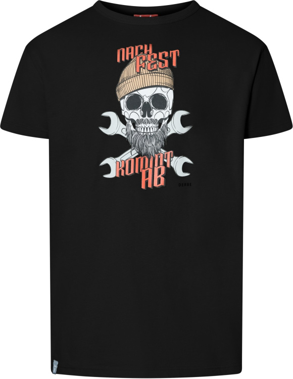 Derbe T-Shirt NachFestKommtAb Men Derbe T-Shirt NachFestKommtAb Men Farbe / color: jet black ()