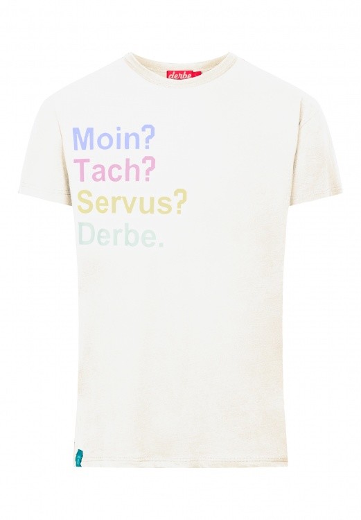 Derbe T-Shirt MoinTachServus Men Derbe T-Shirt MoinTachServus Men Farbe / color: off white ()