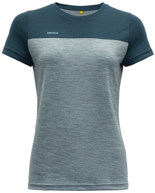 Devold Norang 150 Woman Tee Devold Norang 150 Woman Tee Farbe / color: pond/cameo melange ()