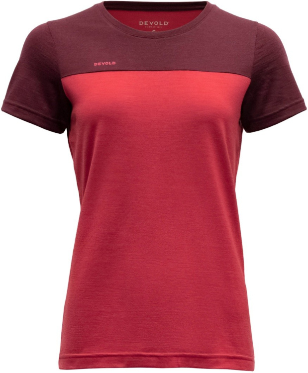 Devold Norang 150 Woman Tee Devold Norang 150 Woman Tee Farbe / color: port/beauty ()