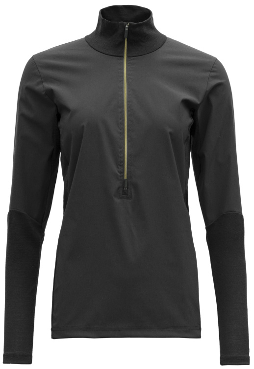 Devold Running Cover Woman Zip Neck Devold Running Cover Woman Zip Neck Farbe / color: caviar ()