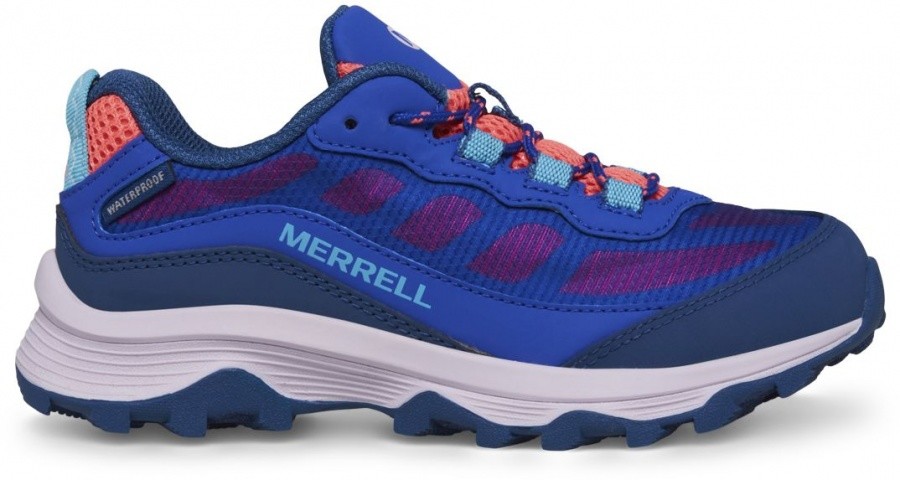 Merrell Moab Speed Low Waterproof Kids Merrell Moab Speed Low Waterproof Kids Farbe / color: blue/berry/turq ()