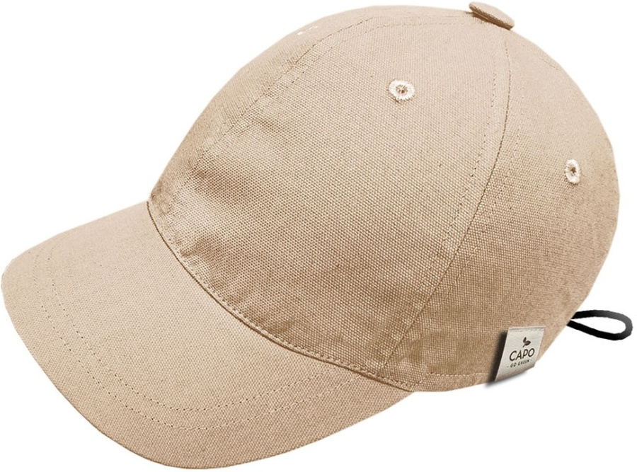 Capo Canvas Baseball Cap Organic Cotton Capo Canvas Baseball Cap Organic Cotton Farbe / color: sand ()