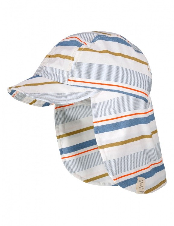 maximo Kids Schildmütze mit Nackenschutz Organic Cotton maximo Kids Schildmütze mit Nackenschutz Organic Cotton Farbe / color: blue striped ()