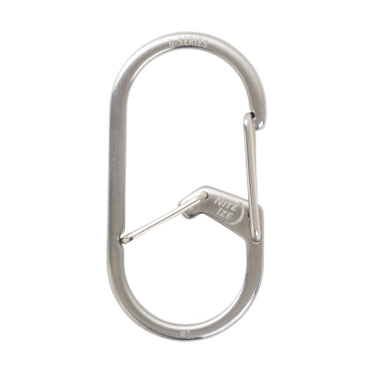 Nite Ize Karabiner G-Serie Nite Ize Karabiner G-Serie Farbe / color: stainless steel ()