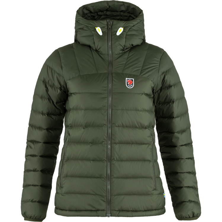 Fjällräven Expedition Pack Down Hoodie Women Fjällräven Expedition Pack Down Hoodie Women Farbe / color: deep forest ()