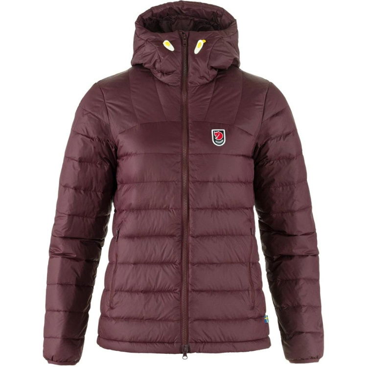 Fjällräven Expedition Pack Down Hoodie Women Fjällräven Expedition Pack Down Hoodie Women Farbe / color: port ()