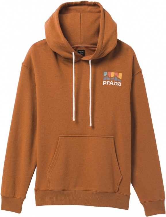 Prana Organic Graphic Hoodie Prana Organic Graphic Hoodie Farbe / color: dark ale postpile ()