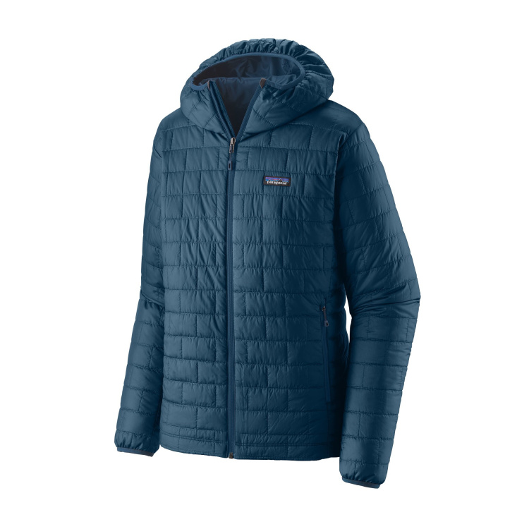 Patagonia Mens Nano Puff Hoody Patagonia Mens Nano Puff Hoody Farbe / color: lagom blue ()