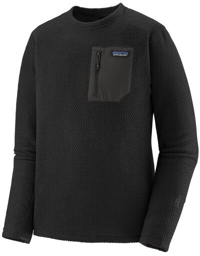 Patagonia Mens R1 Air Crew Patagonia Mens R1 Air Crew Farbe / color: black ()
