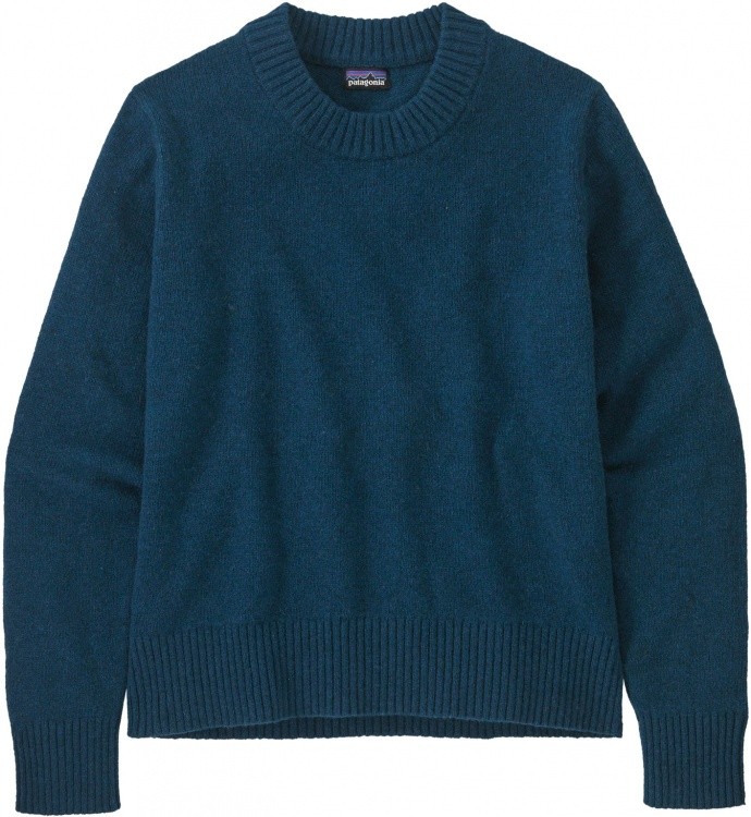 Patagonia Womens Recycled Wool Crewneck Sweater Patagonia Womens Recycled Wool Crewneck Sweater Farbe / color: lagom blue ()