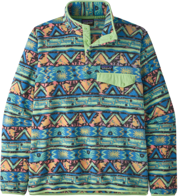 Patagonia Mens Lightweight Synch Snap-T Pullover Patagonia Mens Lightweight Synch Snap-T Pullover Farbe / color: salamander green ()