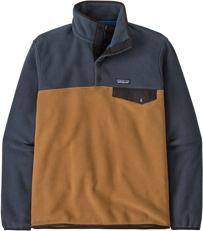 Patagonia Mens Lightweight Synch Snap-T Pullover Patagonia Mens Lightweight Synch Snap-T Pullover Farbe / color: deer brown ()