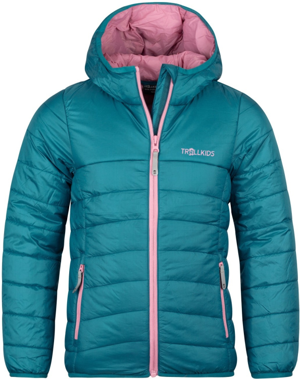 Trollkids Girls Eikefjord Jacket Trollkids Girls Eikefjord Jacket Farbe / color: teal/mauve ()