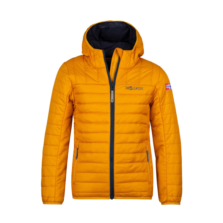 Trollkids Kids Eikefjord Jacket Trollkids Kids Eikefjord Jacket Farbe / color: golden yellow/mystic blue ()