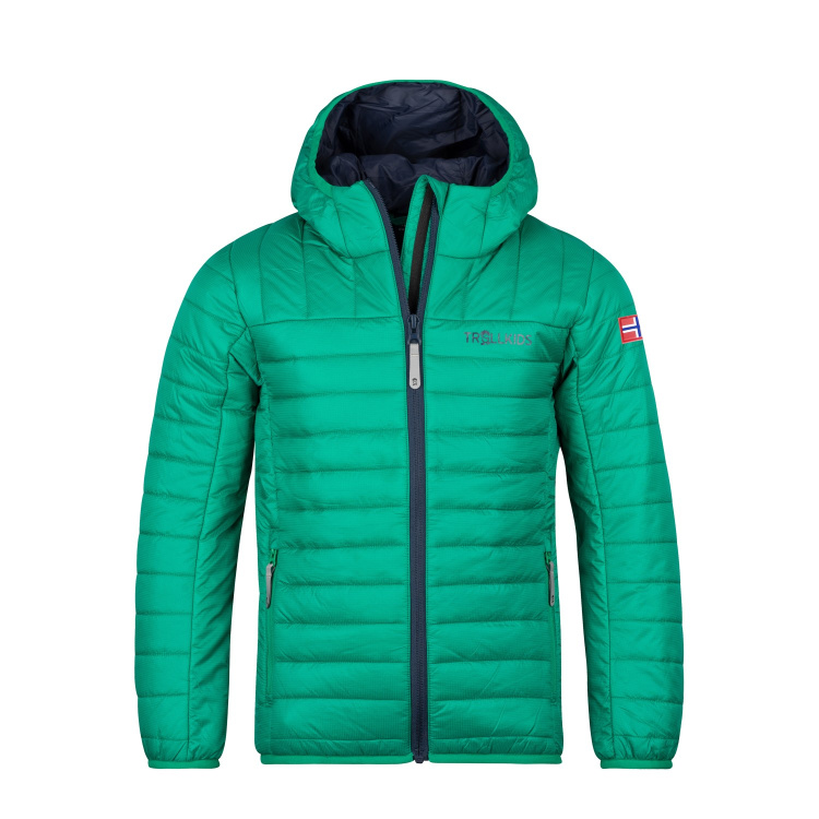 Trollkids Kids Eikefjord Jacket Trollkids Kids Eikefjord Jacket Farbe / color: pepper green/navy ()