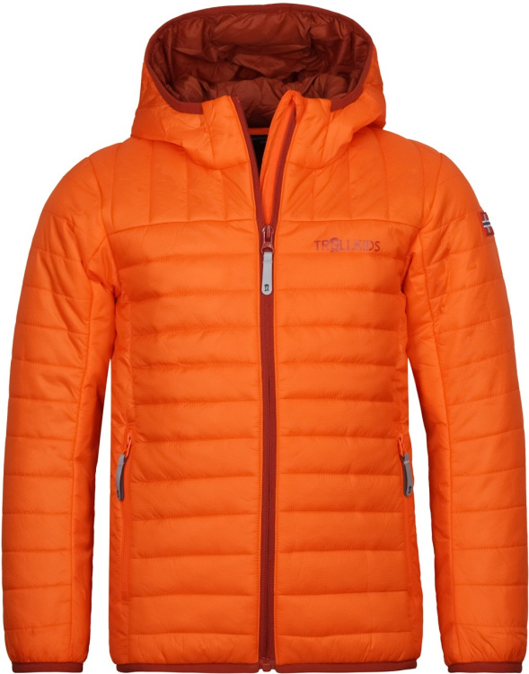 Trollkids Kids Eikefjord Jacket Trollkids Kids Eikefjord Jacket Farbe / color: bright orange/red brown ()