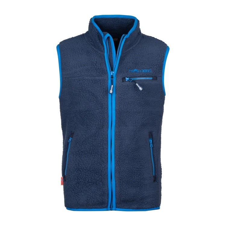 Trollkids Kids Hemsedal Vest Trollkids Kids Hemsedal Vest Farbe / color: navy/medium blue ()