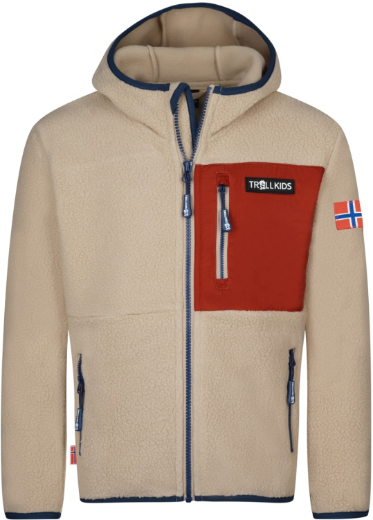 Trollkids Kids Aurlandsfjord Jacket Trollkids Kids Aurlandsfjord Jacket Farbe / color: desert/mystic blue/red clay ()