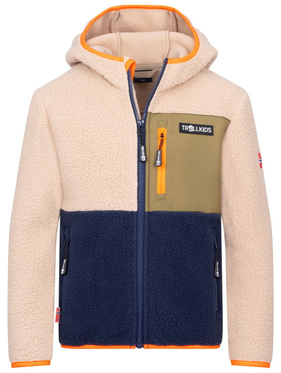Trollkids Kids Aurlandsfjord Jacket Trollkids Kids Aurlandsfjord Jacket Farbe / color: cashew/navy ()