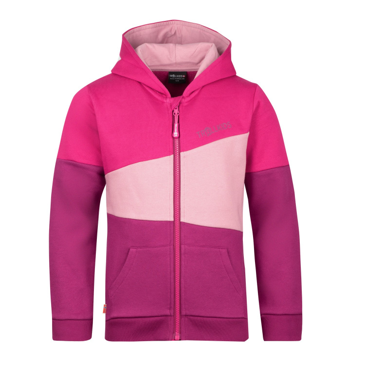 Trollkids Kids Alesund Sweater Trollkids Kids Alesund Sweater Farbe / color: fireberry/plum/mauve ()